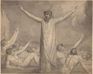 Moses stoppt die Plage (?)