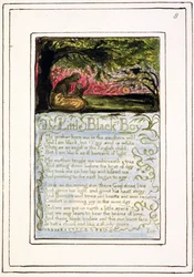 Der kleine schwarze Junge: Platte 8 aus Songs of Innocence and of Experience (Kopie R) c.1802-08