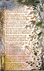 Über das Leid eines anderen: Platte 27 aus Songs of Innocence and of Experience (Kopie AA)