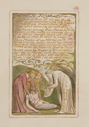 An Tirzah: Platte 52 aus Songs of Innocence and of Experience (Kopie AA) ca. 1815-26
