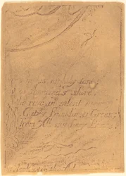 Neudruck aus Fragment der stornierten Platte für A Prophecy, 1793