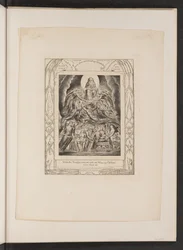 Satan vor dem Thron Gottes