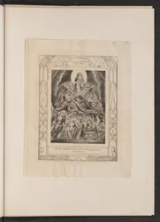 Satan vor dem Thron Gottes, 1825