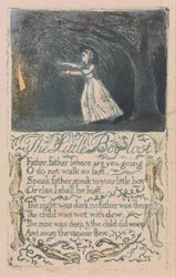 Lieder der Unschuld und der Erfahrung, Tafel 16, Der kleine verlorene Junge (Bentley 13)