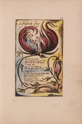 Lieder der Unschuld und der Erfahrung, Tafel 23, Kindliche Freude (Bentley 25)