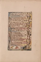 Lieder der Unschuld und der Erfahrung, Tafel 54, Der Schuljunge (Bentley 53)