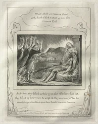 Das Buch Hiob: Nr. 7, Und als sie ihre Augen von ferne aufhoben und ihn nicht erkannten..., 1825