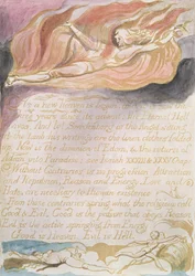 Die Hochzeit von Himmel und Hölle; Ein neuer Himmel beginnt, ca. 1790
