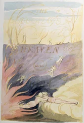 Die Hochzeit von Himmel und Hölle; Titelblatt, 1790-93
