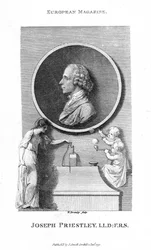 Joseph Priestley, englischer Chemiker und presbyterianischer Pfarrer, 1791