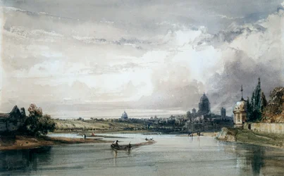 Paris aus der Ferne gesehen, ca. 1835-1900