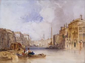 Der Canal Grande, Venedig