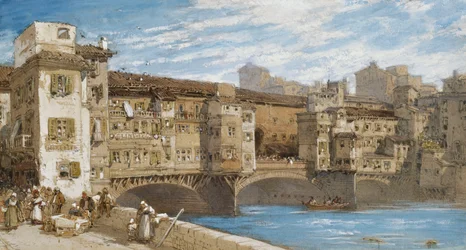 Die Ponte Vecchio, Florenz