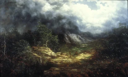 Sturm über den Blue Ridge