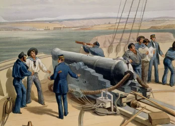 Sebastopol vom Meer (Detail)