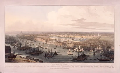 Londoner Docks, 1803