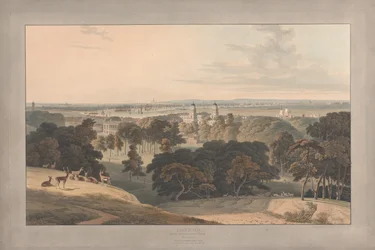 Tafel I: London vom Greenwich Park aus