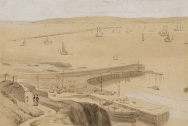 Studie für Kai bei Straddon Point in der Nähe von Plymouth