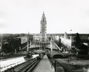 Coney Island Dreamland - Blick von der Spitze der Rutschen, ca. 1910-21