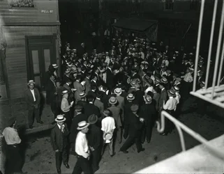 Evangelistenausschuss in der Pell Street, 6. August 1916