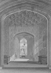 Fonthill Abbey, Das Oratorium, 1824