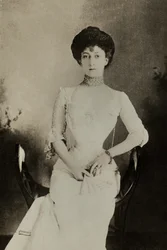 Porträt von Maud, Königin von Norwegen