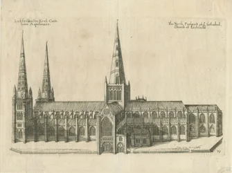Lichfield Kathedrale - Südansicht