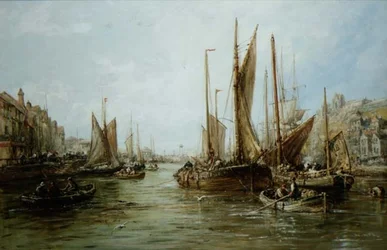 Kai mit Fischerbooten