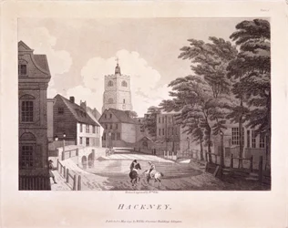 Hackney Brook, Hackney, London, 1791