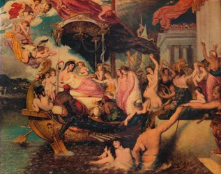 Cleopatras Ankunft in Kilikien, 1821