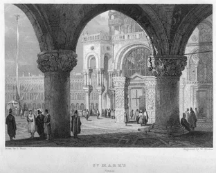St. Markus, Venedig, 19. Jahrhundert