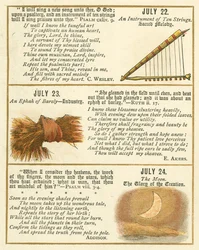 Seite aus dem Bibel-Emblem-Jubiläumsbuch