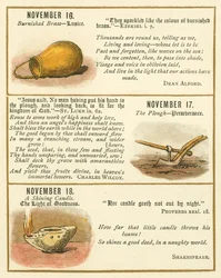 Seite aus dem Bibel-Emblem-Jubiläumsbuch