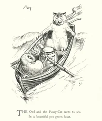 Die Eule und die Katze
