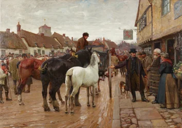 Markttag, 1907
