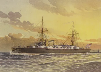 HMS Undaunted, Kreuzer 1. Klasse - gepanzert