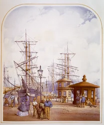 Waterloo-Docks, aus 