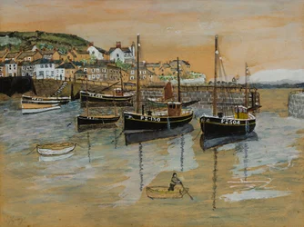 Mousehole Hafen