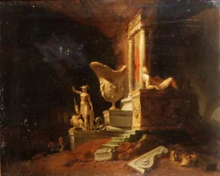 Capriccio von Ruinen und Statuen