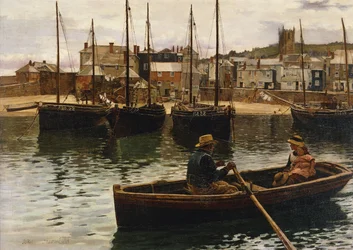Der Hafen, St. Ives, Cornwall, 1885