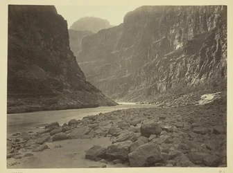Colorado River, Mündung des Kanab Wash, Blick nach Westen