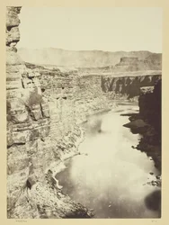 Grand Canyon, Colorado River, nahe Paria Creek, Blick nach Westen