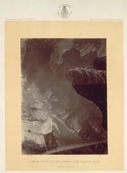 Blick nach Süden in den Grand Canyon, Colorado River, Sheavwitz, 1872