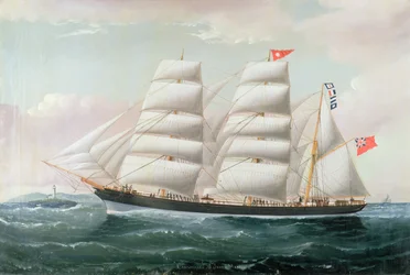 Die Craigmullen, J. James Kapitän, 1892