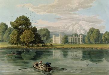 Sion House, graviert von Robert Havell, 1815 (Farbstich)