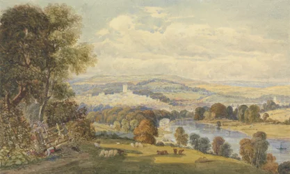 Ansicht von Totnes, Devon