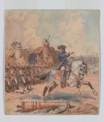 Clive bei Plassey (1757), um 1821