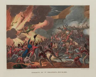 ?Sturm auf St. Sebastian, 31. Aug 1813?, 1818