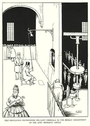 Illustration für Railway Ribaldry von W Heath Robinson