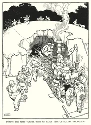 Illustration für Railway Ribaldry von W Heath Robinson